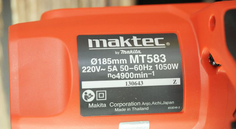 Mua liền máy cắt Maktec MT583 cưa xẻ gỗ siêu tốc, giá bán cực rẻ
