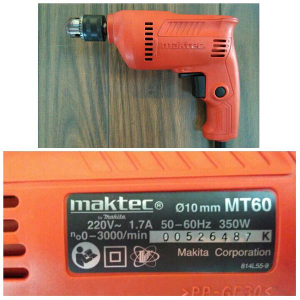 Review máy khoan Maktec MT60 - máy khoan rẻ nhất trên thị trường