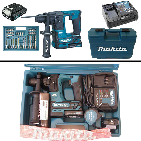 Review bộ máy khoan cầm tay mini dùng pin Makita HR166DSAE1
